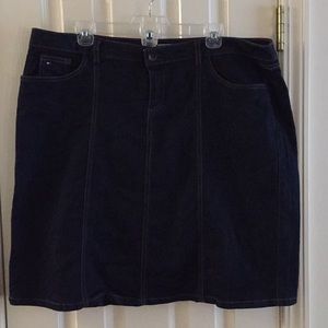 Tommy Hilfiger Dark denim skirt